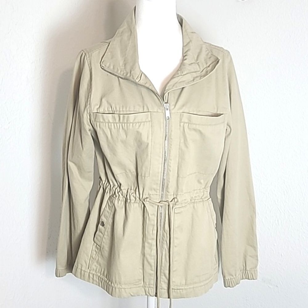 Old Navy Khaki Jacket, Size Medium